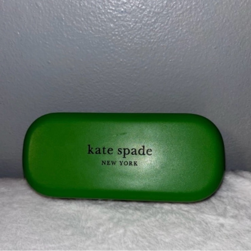 Kate Spade Vibrant Green Glasses Case - Picture 8 of 10